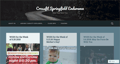Desktop Screenshot of crossfitendurancespfld.com